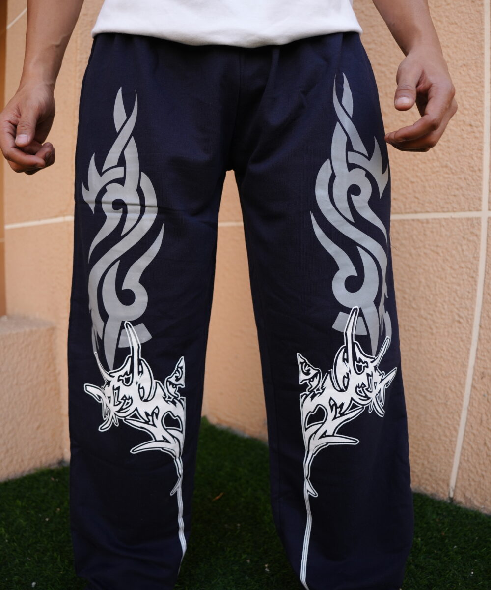 Thrill & Thread Shadow Sigil Lower - Navy Blue