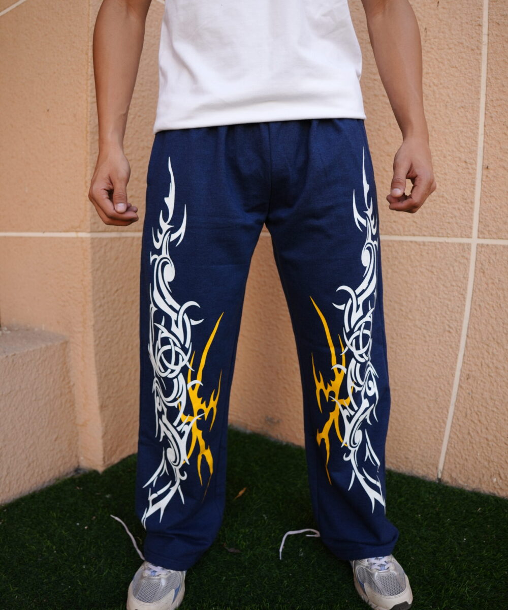 Thrill & Thread Inferno Tribal Lower - Denim Blue
