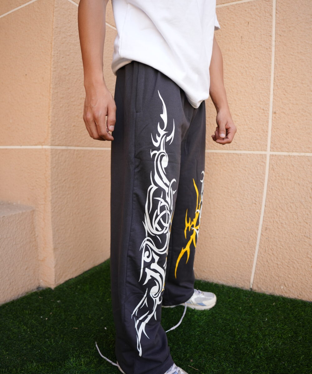 Thrill & Thread Inferno Tribal Lower - Smokey Grey