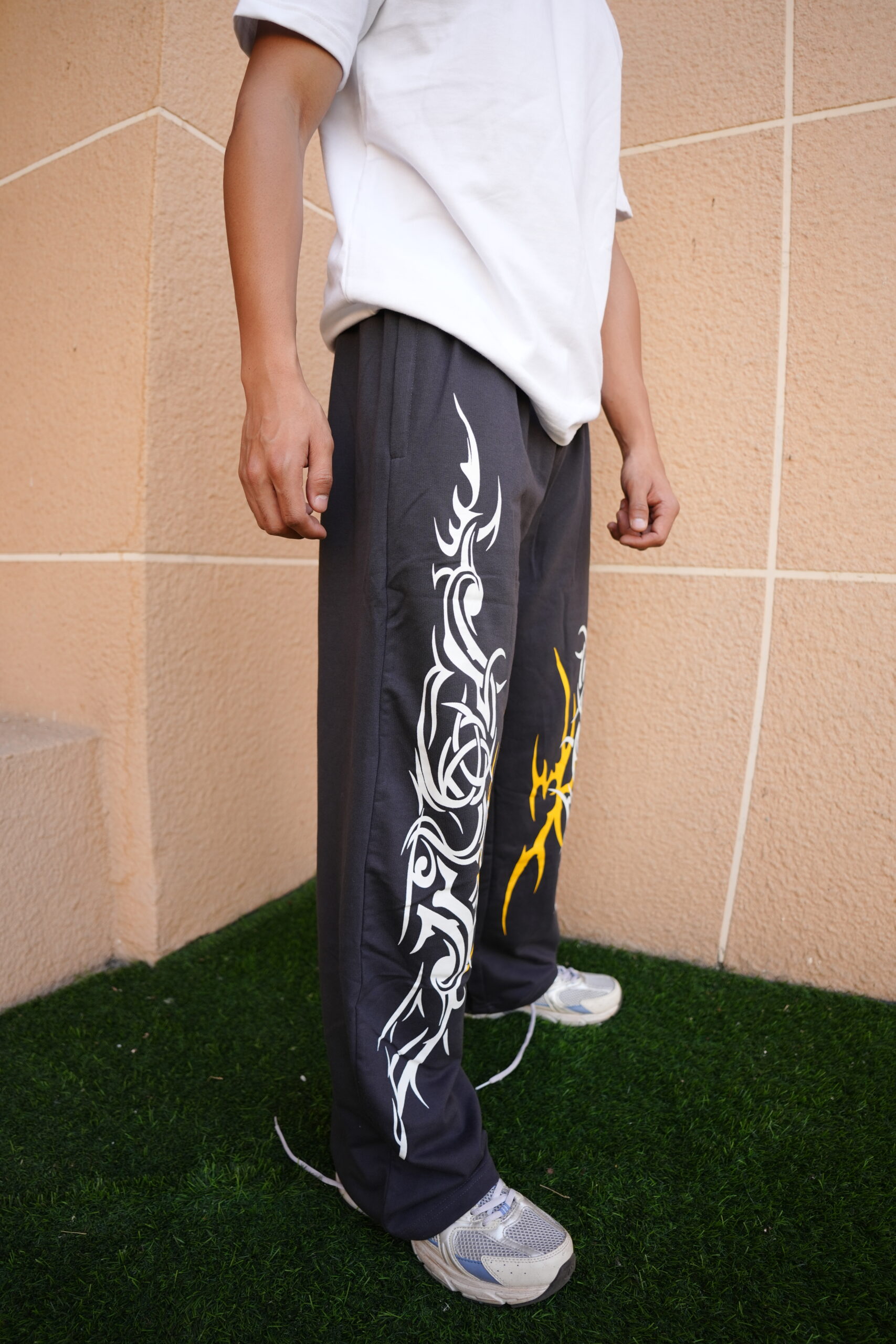 Thrill & Thread Inferno Tribal Lower - Smokey Grey