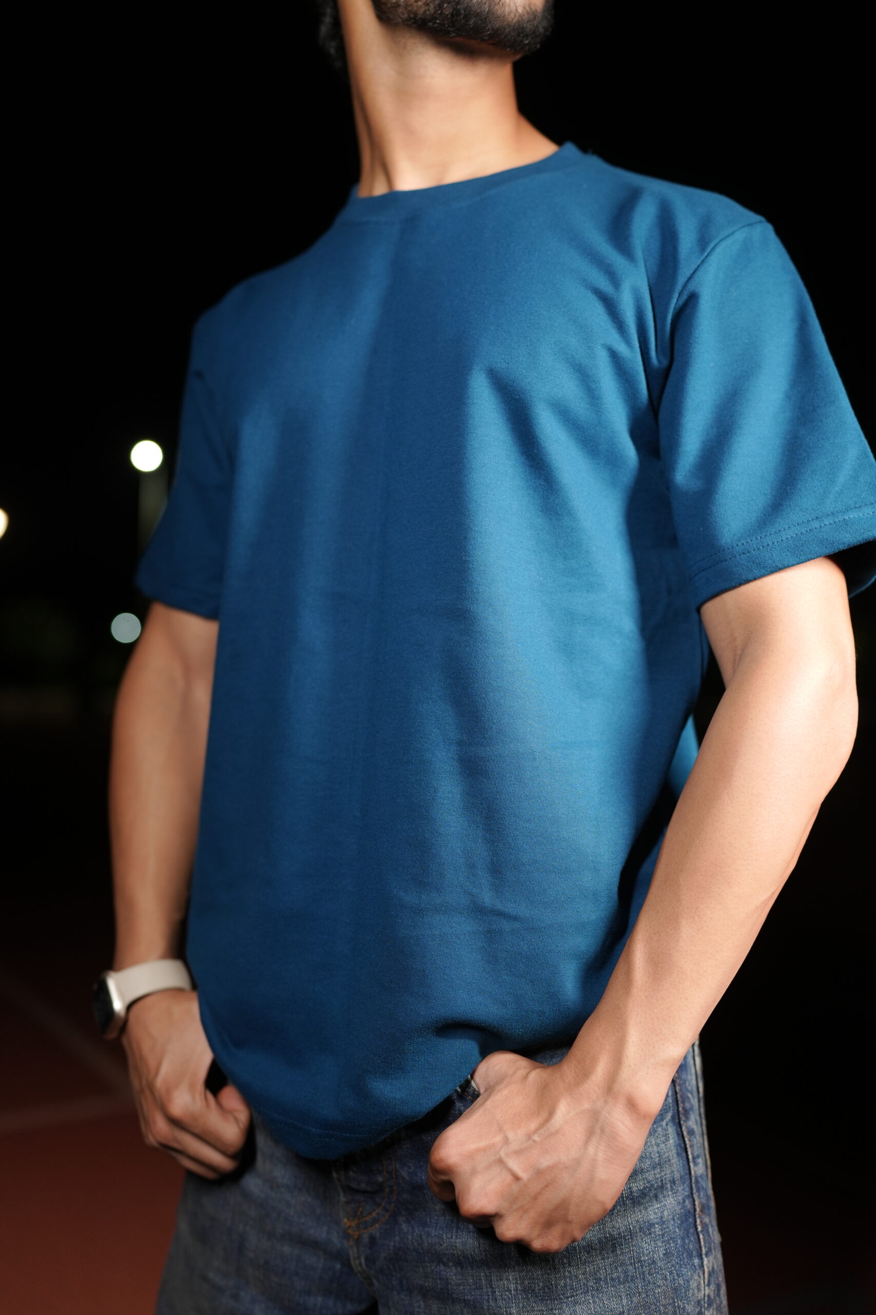 Thrill and Thread Blurred T-shirt design - Patrol Colour