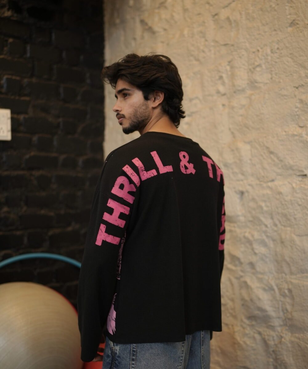 Waffle Knit - Pink Panther Waffle fall - Black Edition
