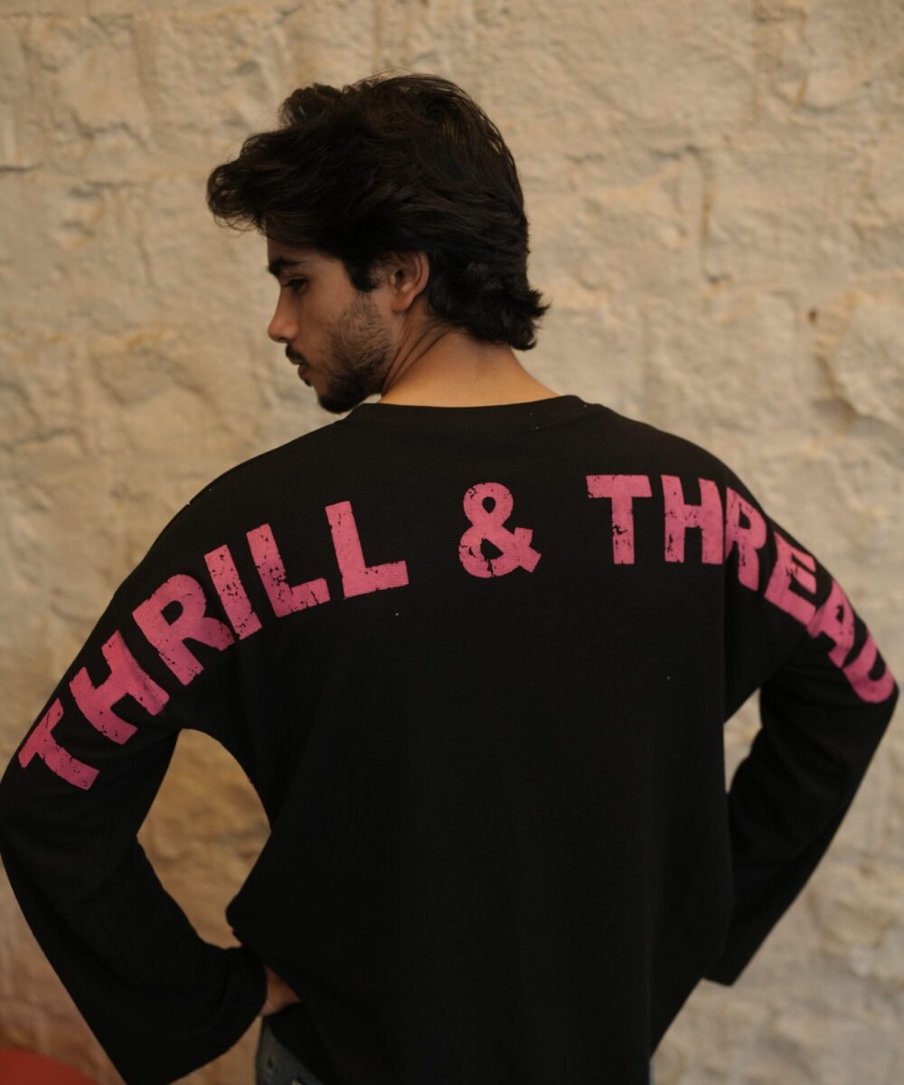 Waffle Knit - Pink Panther Waffle fall - Black Edition